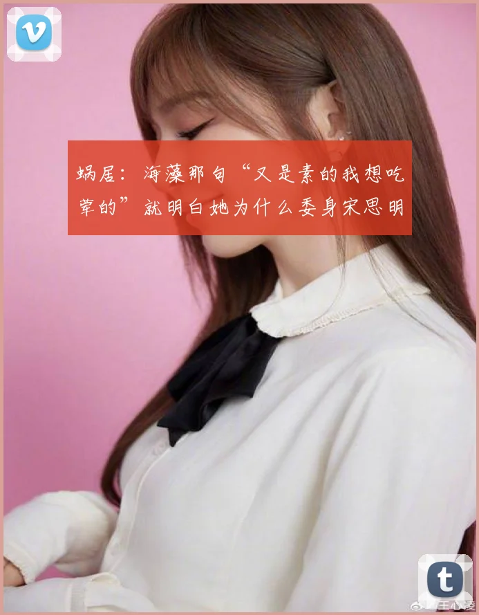 蜗居：海藻那句“又是素的我想吃荤的”就明白她为什么委身宋思明