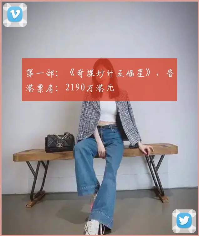 第一部：《奇谋妙计五福星》，香港票房：2190万港元