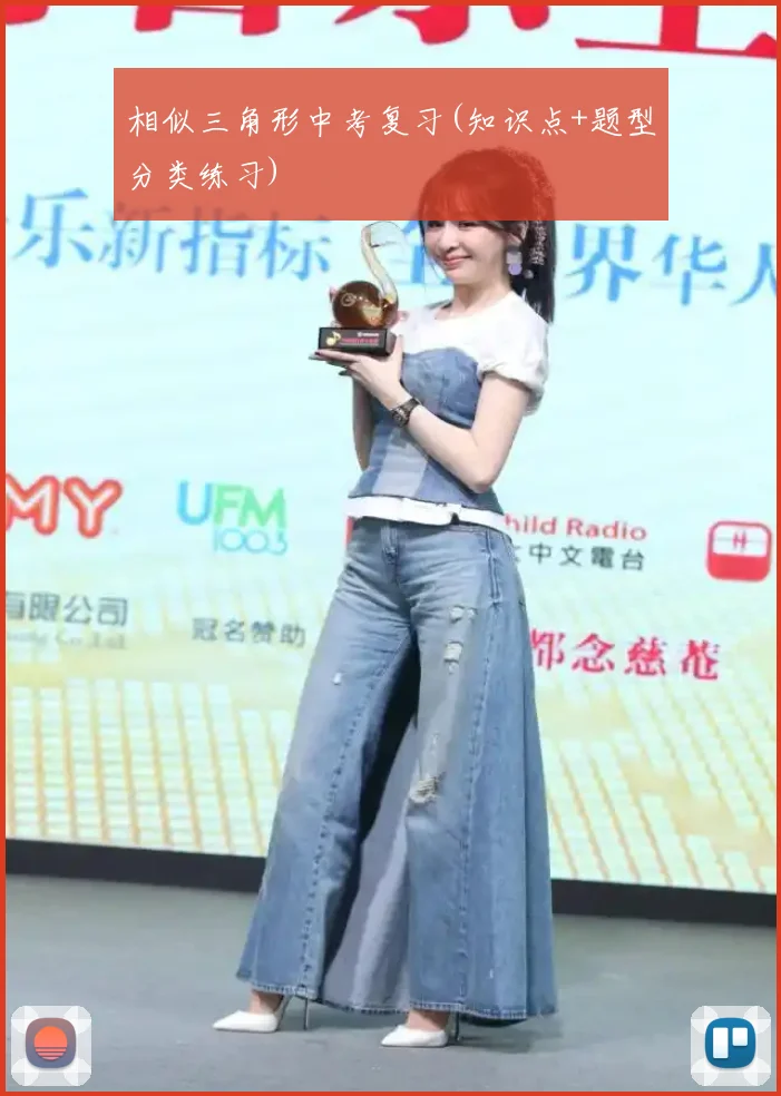 相似三角形中考复习(知识点+题型分类练习)