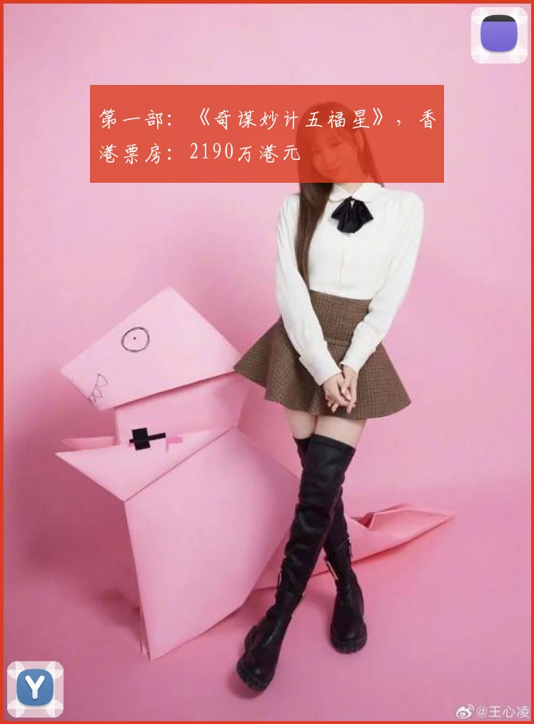 第一部：《奇谋妙计五福星》，香港票房：2190万港元