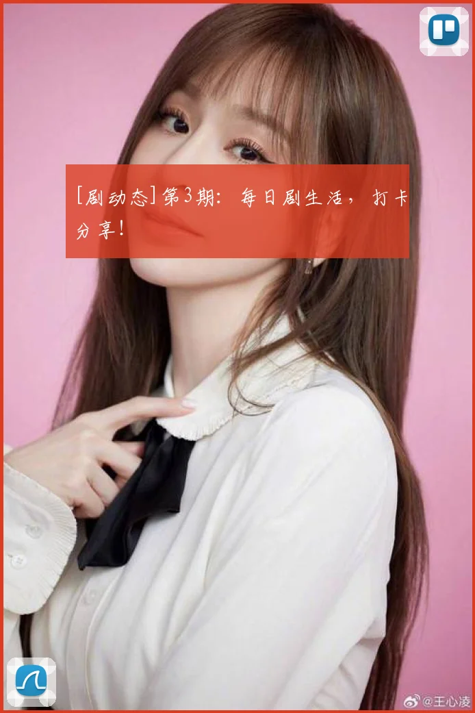 [剧动态]第3期：每日剧生活，打卡分享！