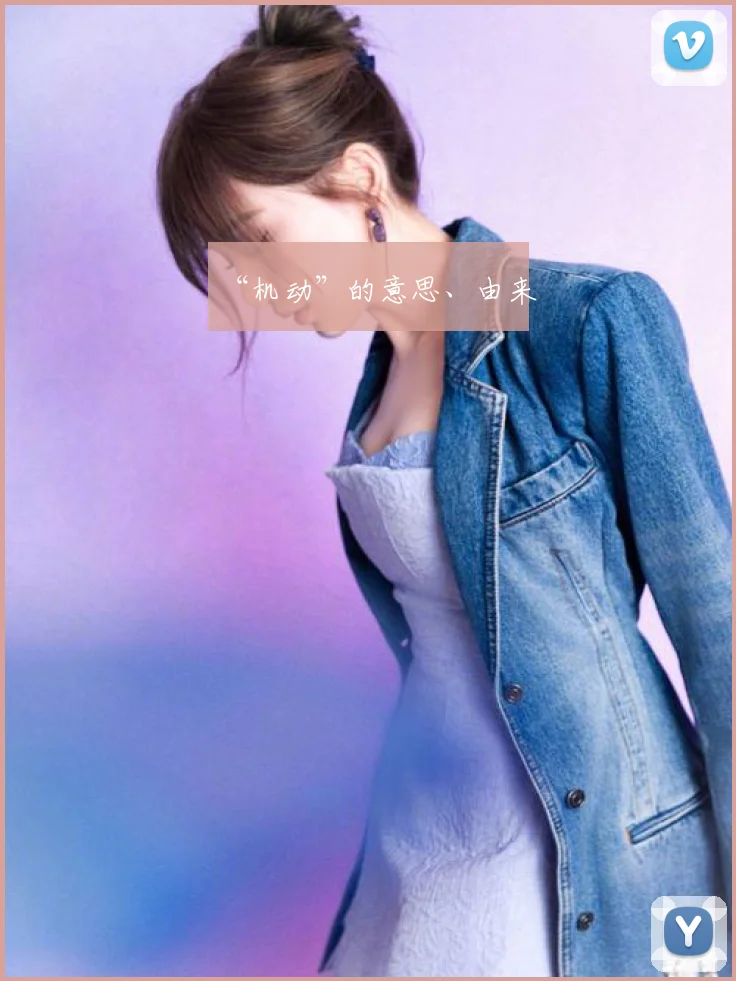 “机动”的意思、由来