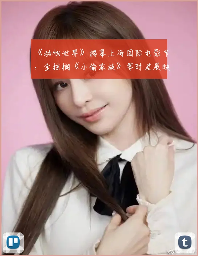 《动物世界》揭幕上海国际电影节，金棕榈《小偷家族》零时差展映