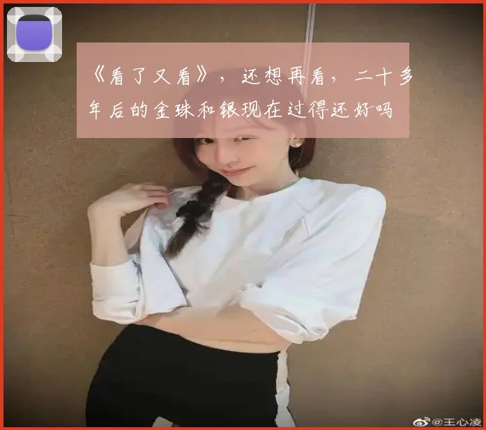 《看了又看》，还想再看，二十多年后的金珠和银现在过得还好吗